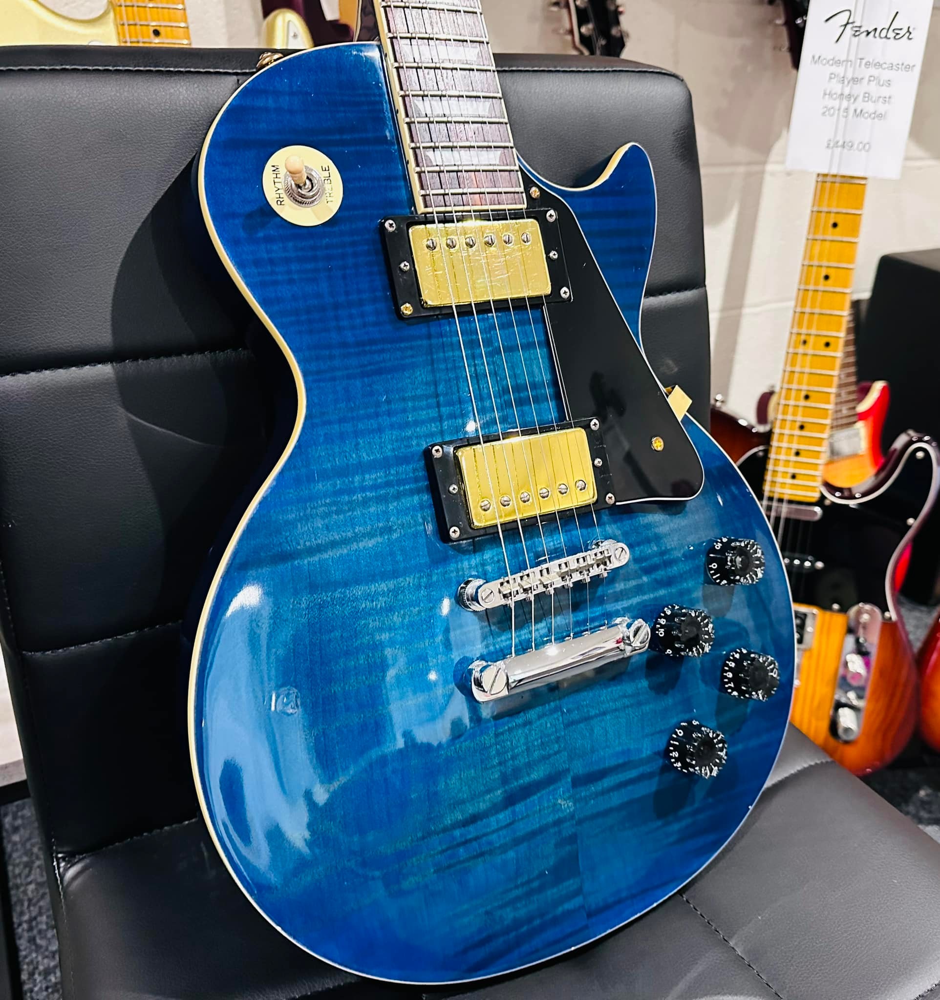 1997 Korean Epiphone Les Paul Standard Limited edition Blue