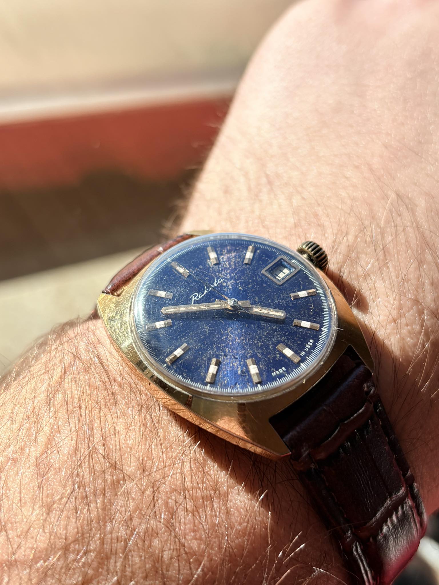 Wrist check – Raketa “Sky Dust” ✨