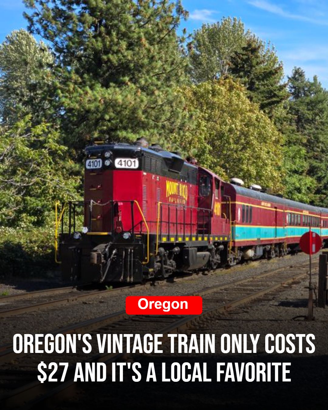 Train to Astoria, Oregon