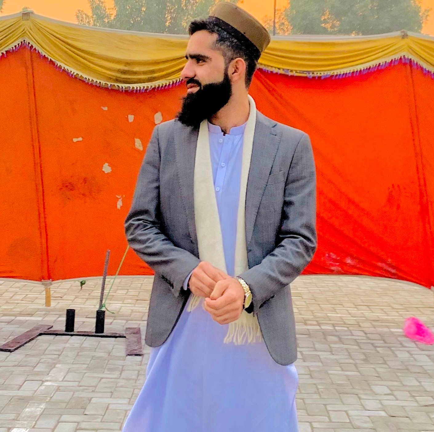 جامعہ علوم القرآن والسنہ میں ناظم الامور حضرت مولانا محمد سلیم حقانی ...