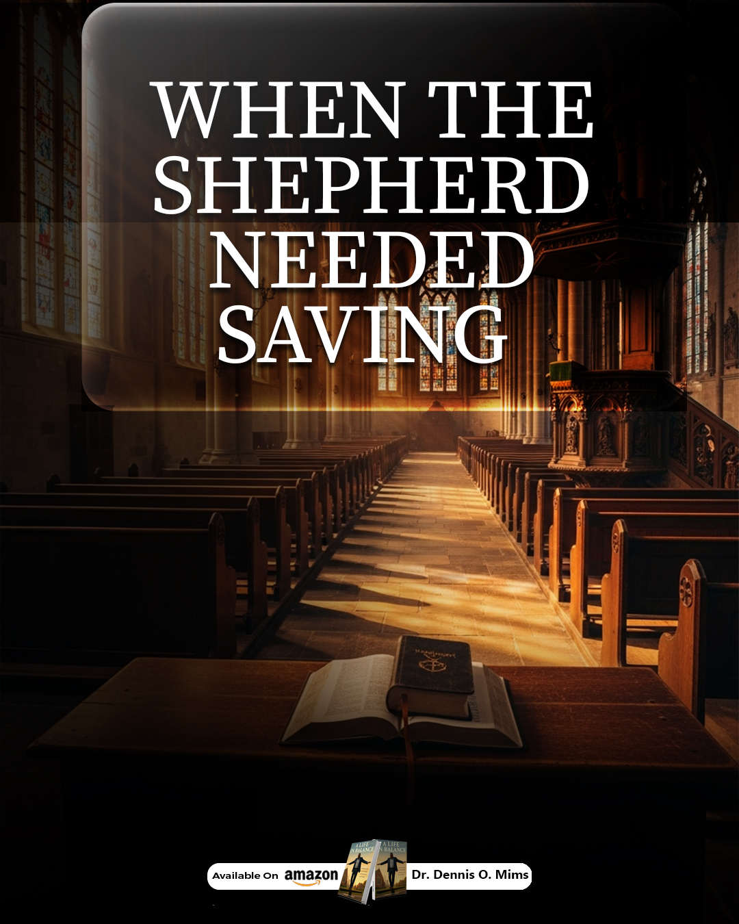 A Life - He was known for giving strength… But even shepherds reach a ...