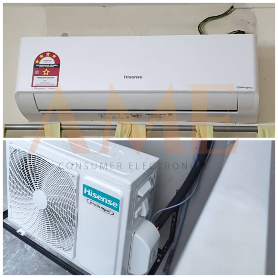 AME - #Hisense R32 1.0 inverter with compressor bracket and copper ...