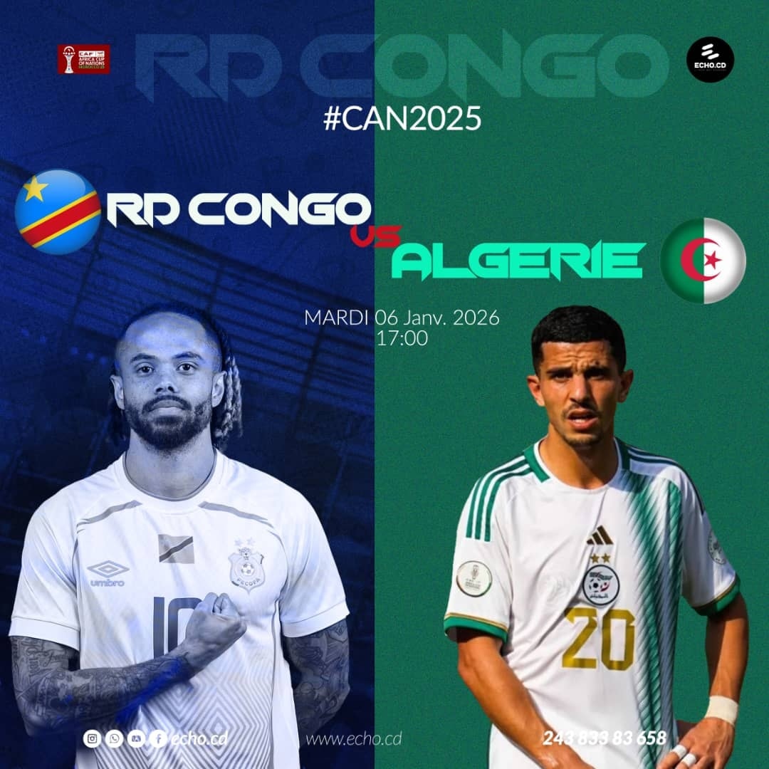 Echo.cd - #8ème de finale de la #CAN #2025 : l’#Algérie élimine ...
