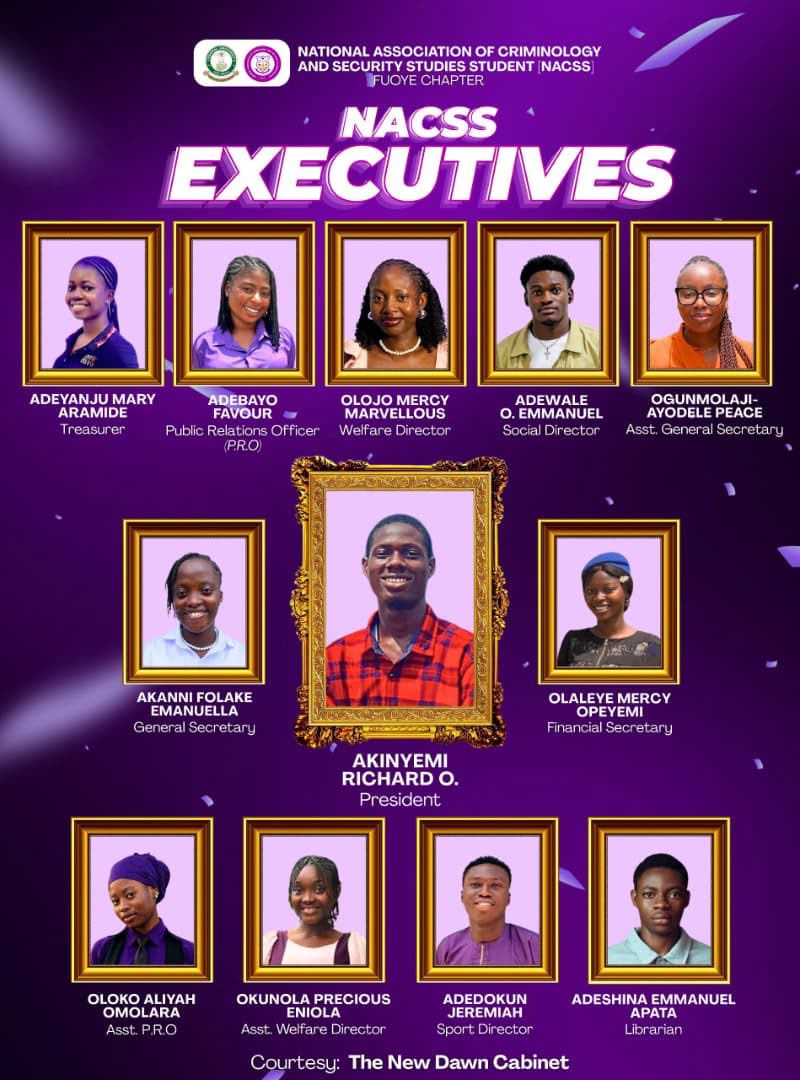 Meet the faces of our New Excos 🔥🔥🔥