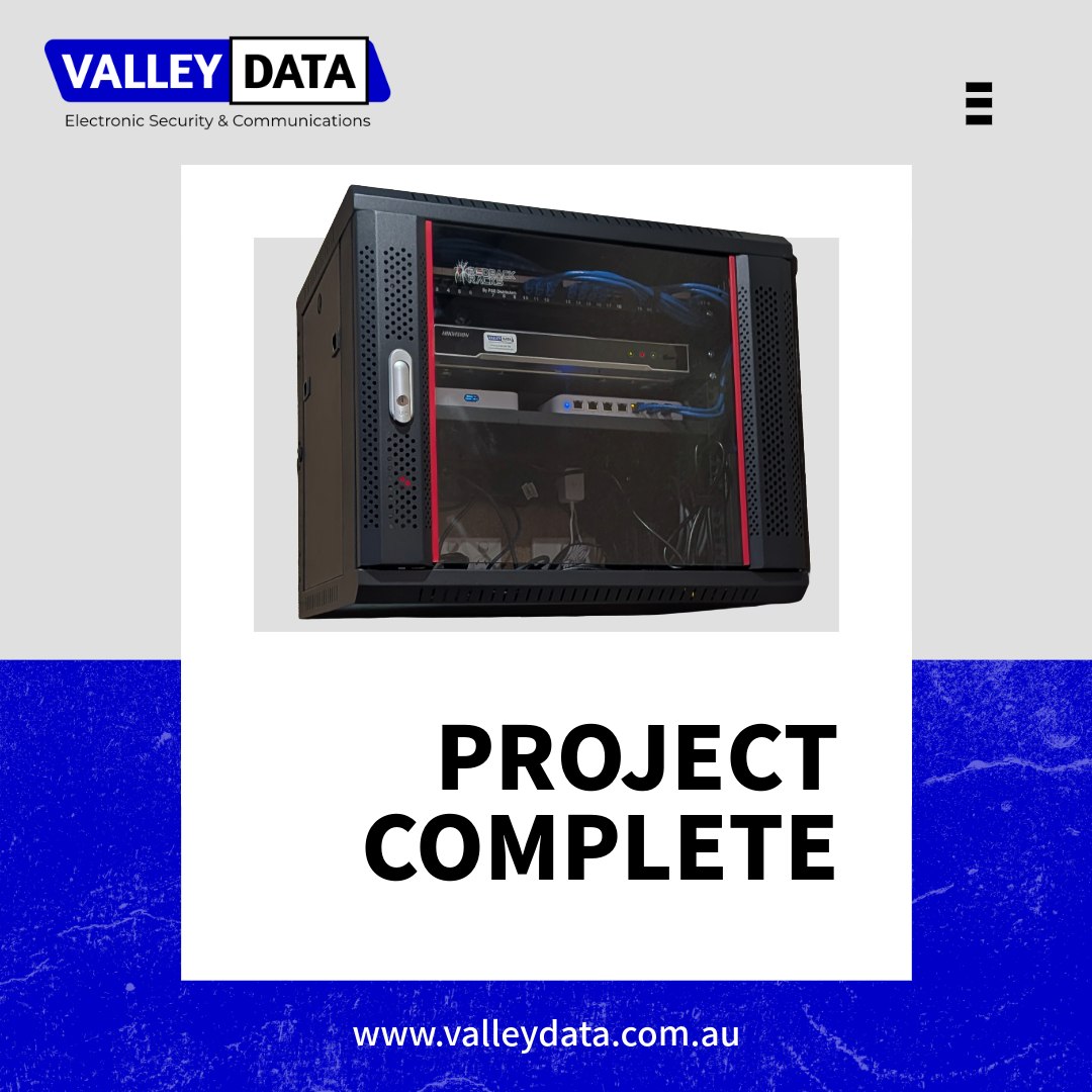 Valley Data - Project 104 Complete Network & CCTV... | Facebook