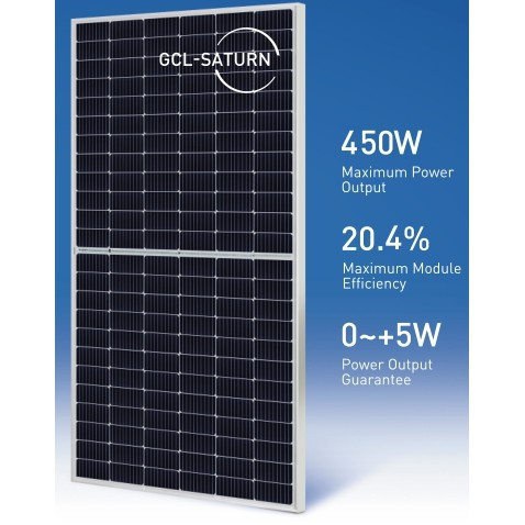 แผง Solar โซล่าเซลล์ GCL 450W Half-Cell... - Solar Cell Panel | Facebook