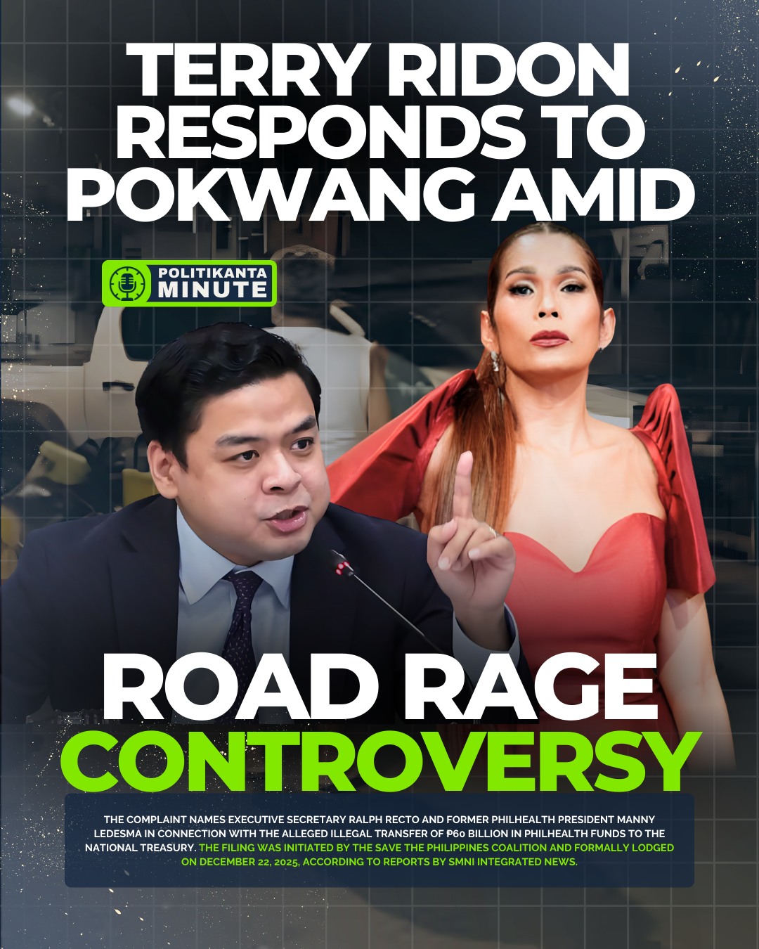 Politikanta - Bicol Saro Rep. Terry Ridon responded to Pokwang’s ...