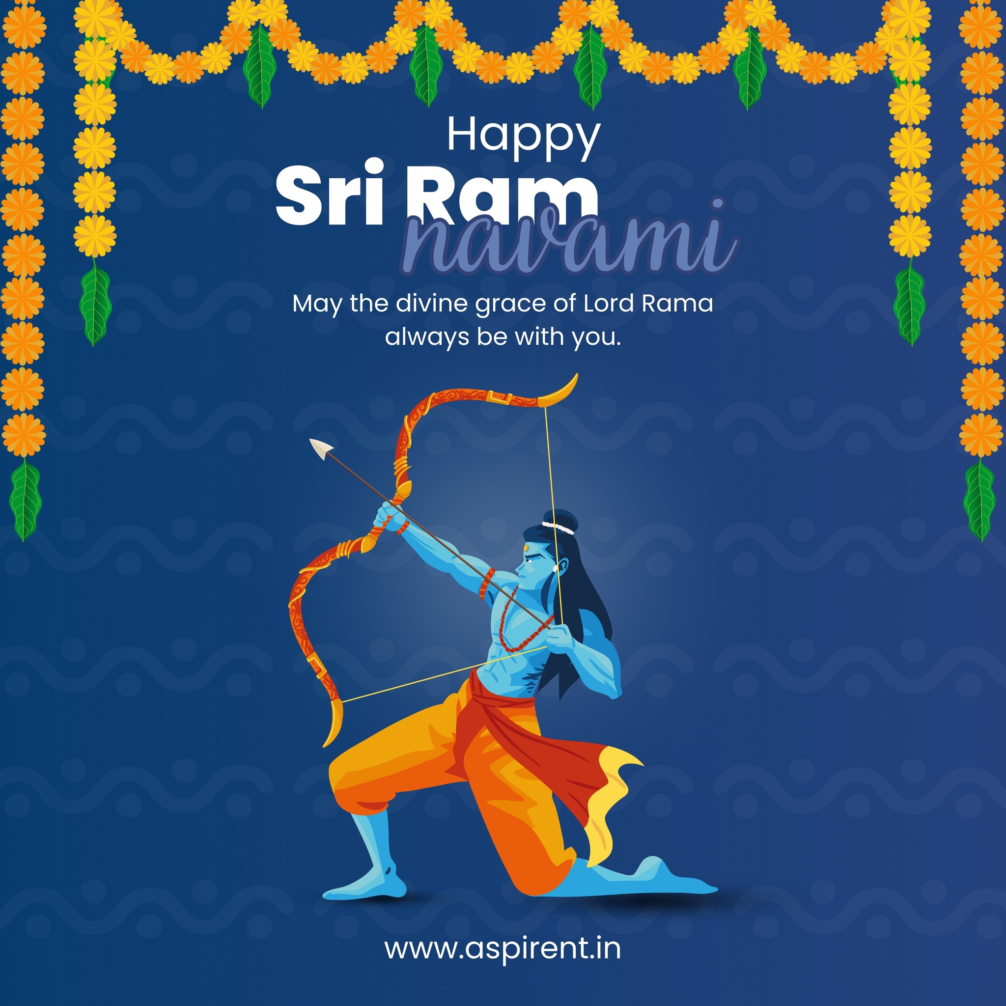 Aspirent - 🌸 Wishing You a Blessed Sri Ram Navami! 🌸 May the divine ...