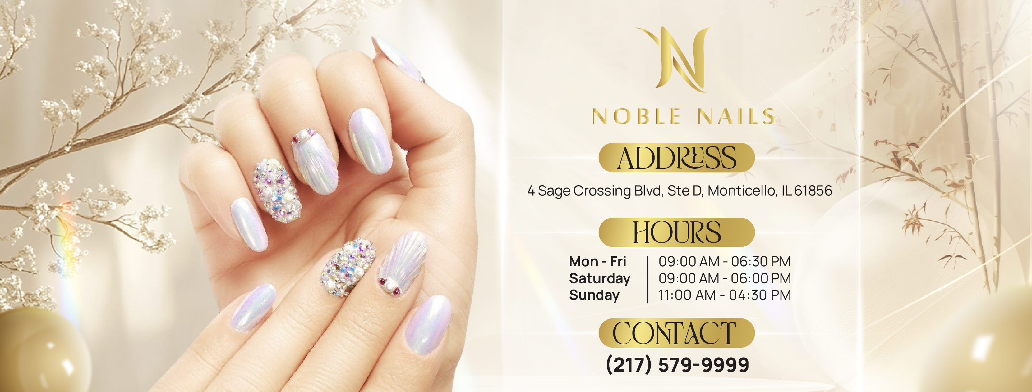 Noble Nails & Spa | Monticello IL