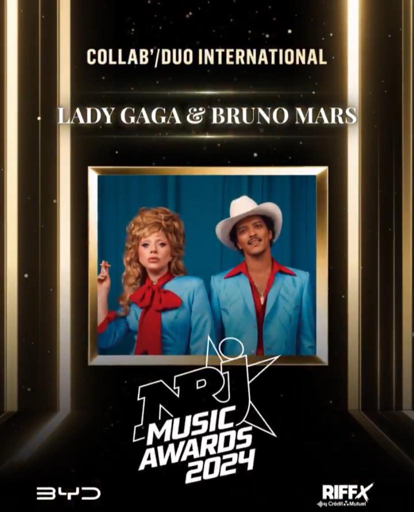 Las colaboraciones de Bruno Mars con Lady Gaga y Rose han sido de