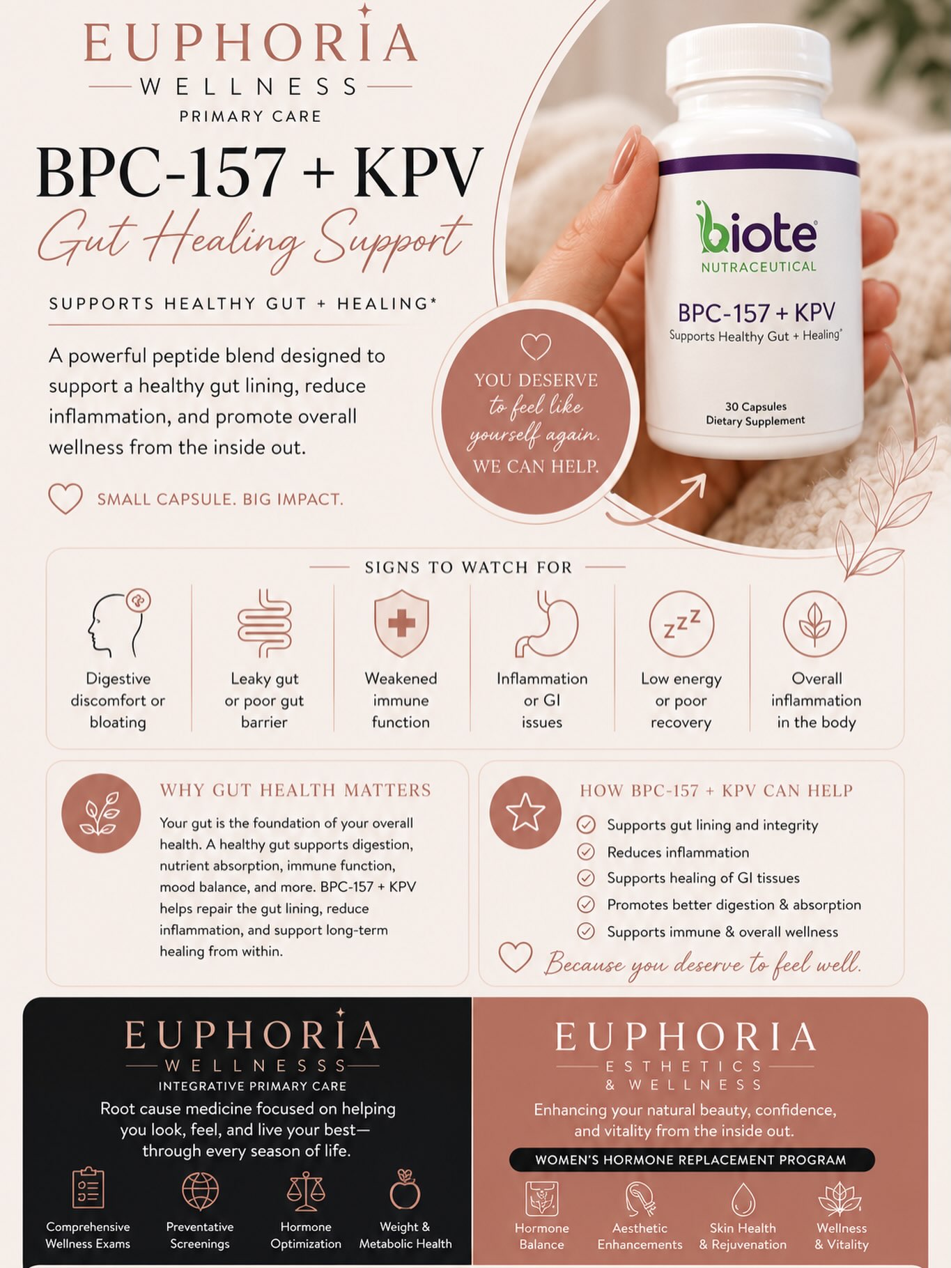 how much bpc 157 for gut health Support your with BPC-157 and KPV BioCeuticals Liposomal Methyl B12 Glow stack mg:5mg/5mg X 10pk