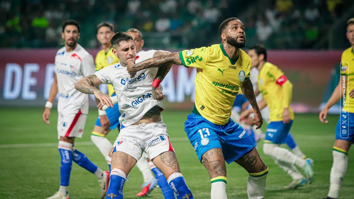 Esportinos - Fortaleza foi goleado pelo Palmeiras! As equipes jogaram ...
