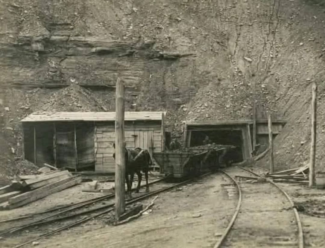 Coal Tipple-- Mine No. 330 in Eastern Kentucky circa 1913.