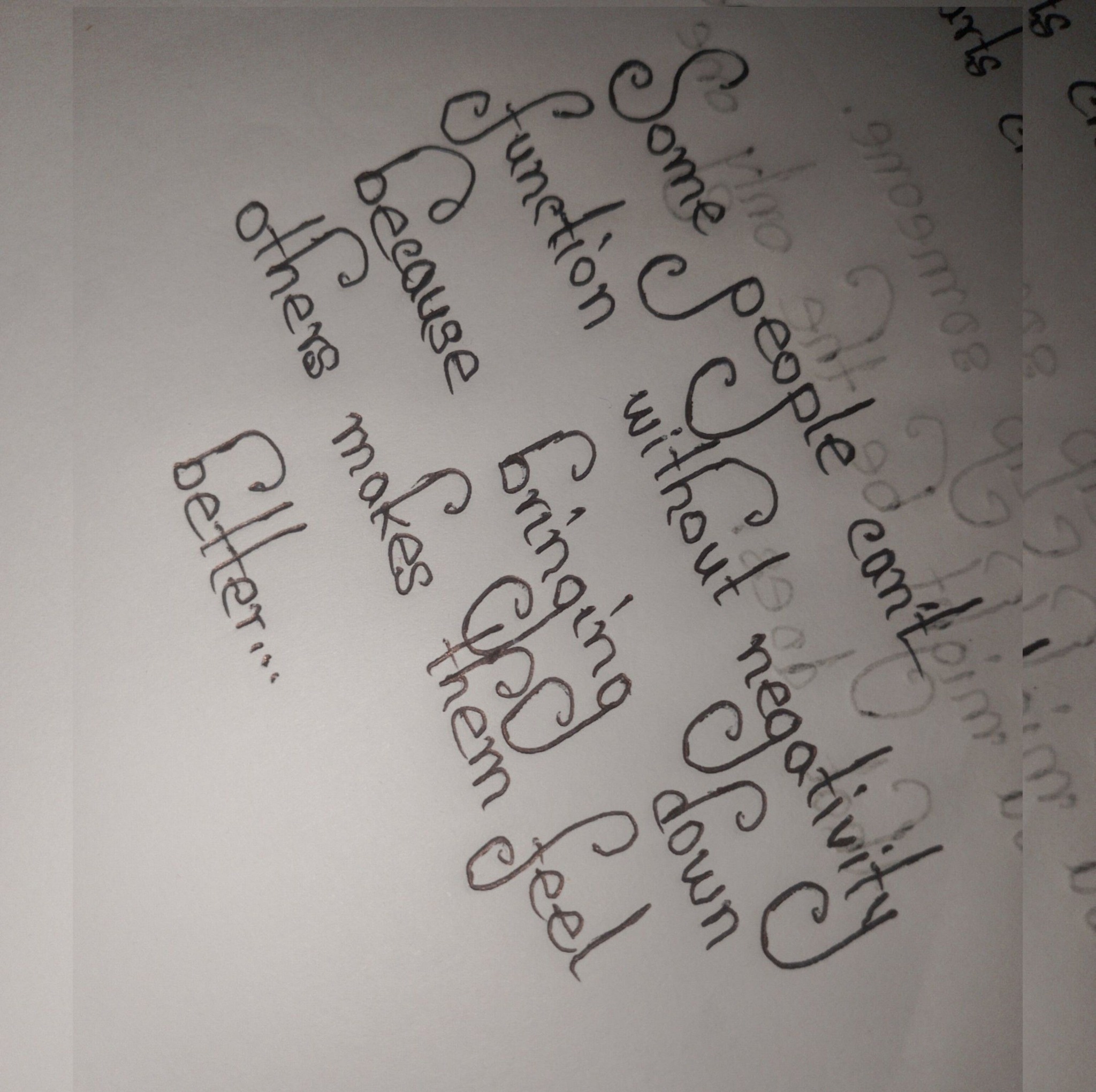 Handwriting cursive | calligraphy | The Silent Author