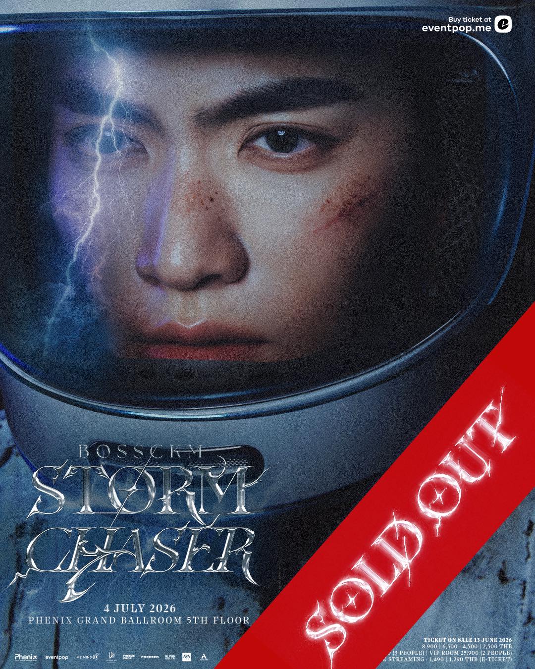 BOSSCKM 'STORM CHASER' CONCERT TICKETS SOLD OUT 🎫⚡️ . 📺 Buy