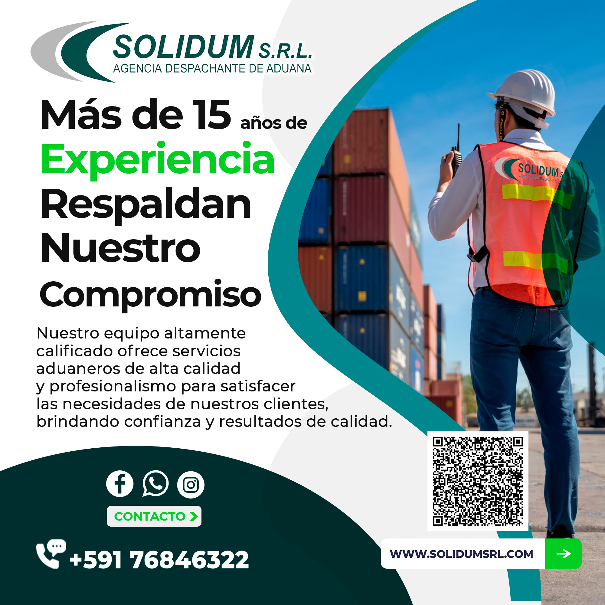 🌟 Más de 15... - Agencia Despachante de Aduana Solidum S.R.L