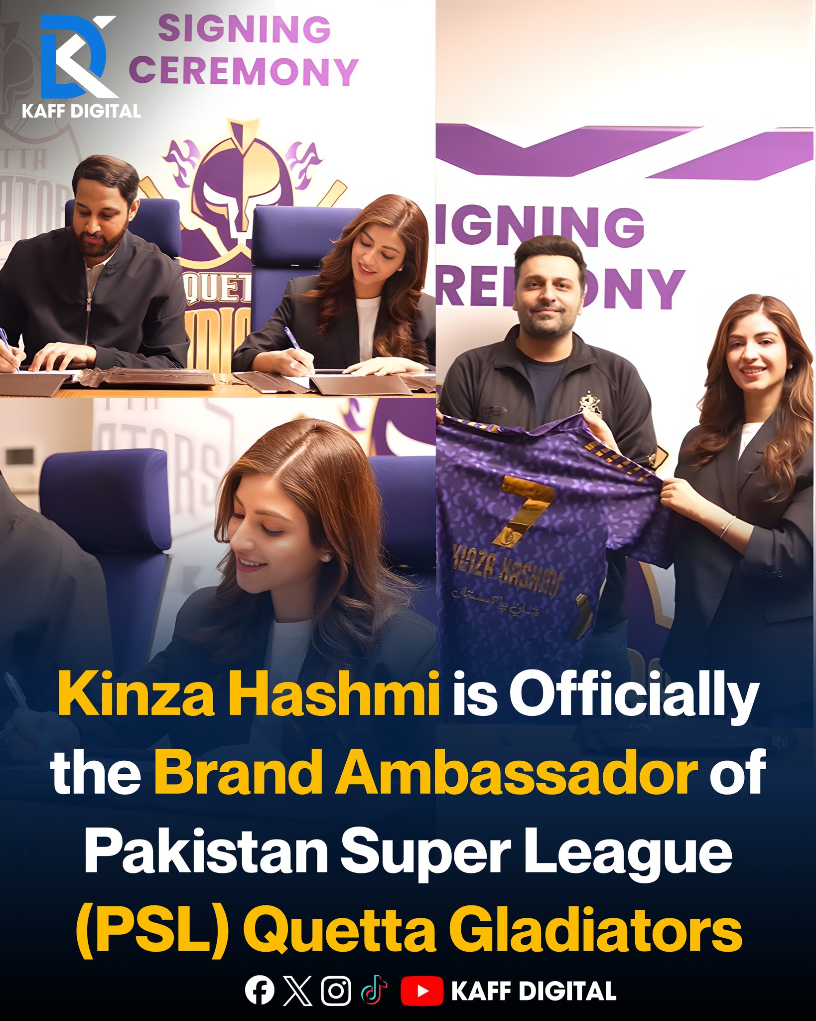 Kaff - The #QuettaGladiators family just got even stronger! 🏹 We are ...