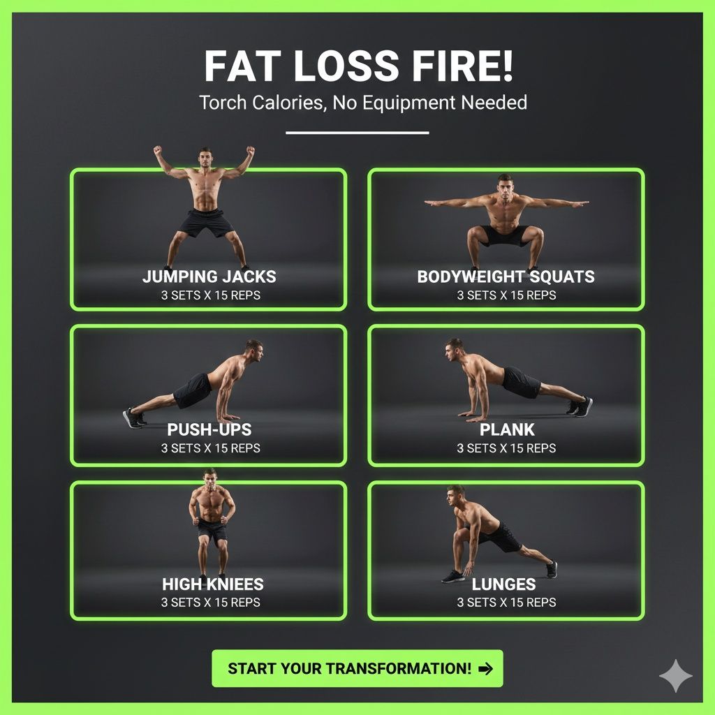 Drzenphd - Fat Loss (No Equipment) Stop making excuses. You don’t need ...