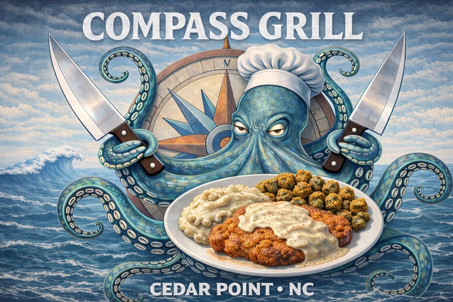 Compass Grill Cedar Point NC | Cedar Point NC