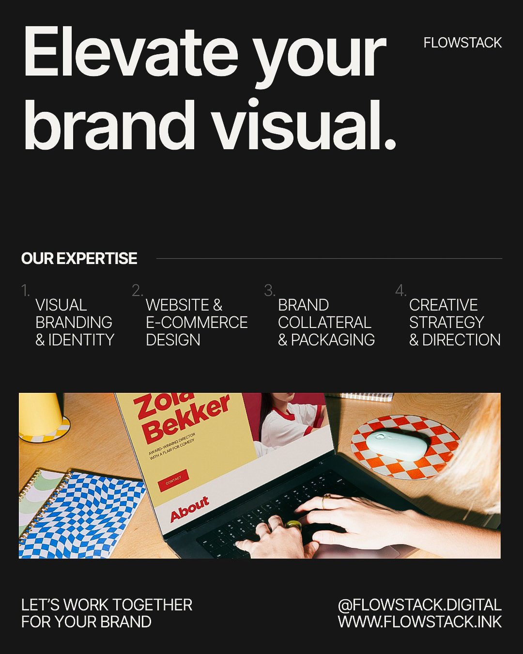 Flowstack - Where strategy meets visual excellence. Flowstack delivers ...