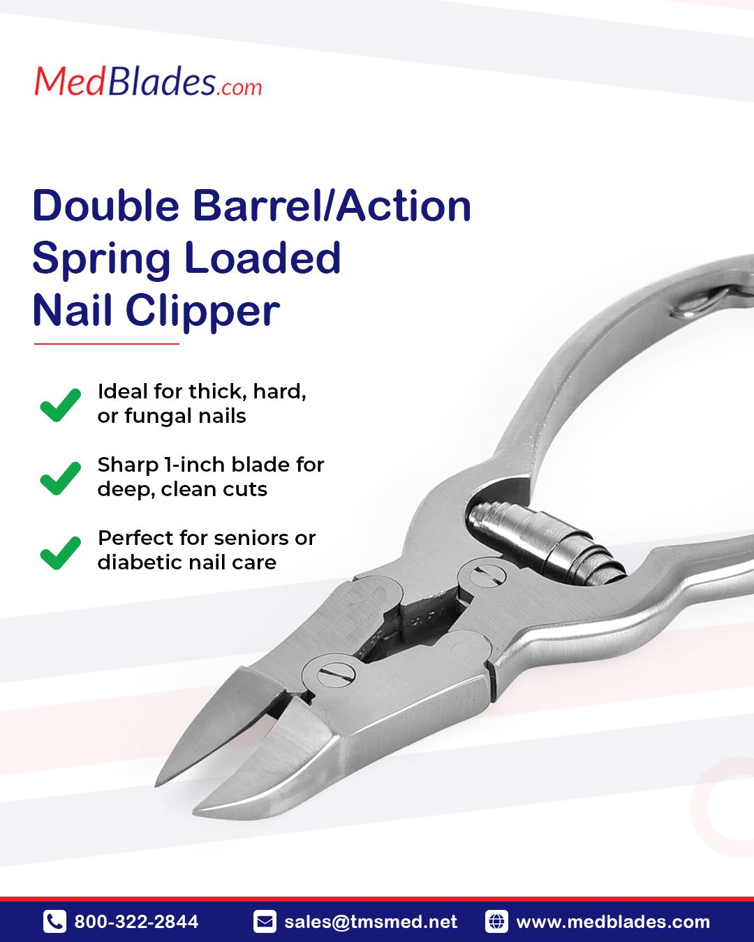 MedBlades.com - Our Double Barrel Spring-Loaded Nail... | Facebook