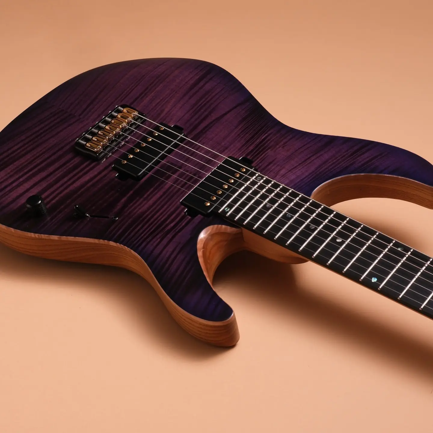 Mayones - Mayones Setius Gothic 6 Custom | Trans Black Matt Green