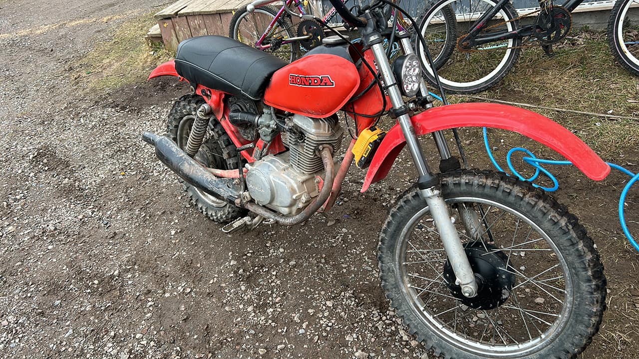 Motorcycle Throttle & Choke Cables for Honda XR80R for sale