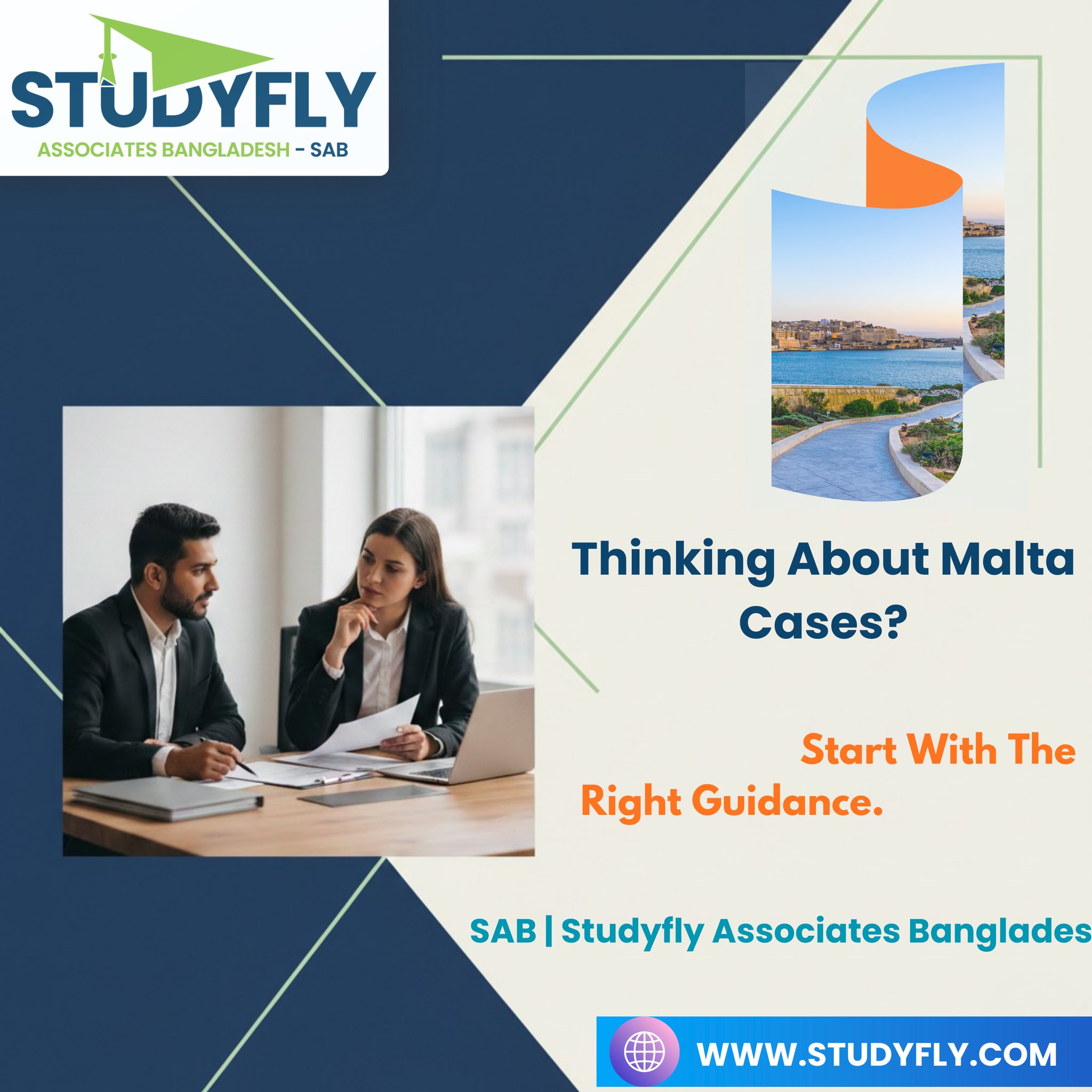 Thinking about Malta... - Studyfly Associates Bangladesh-SAB | Facebook