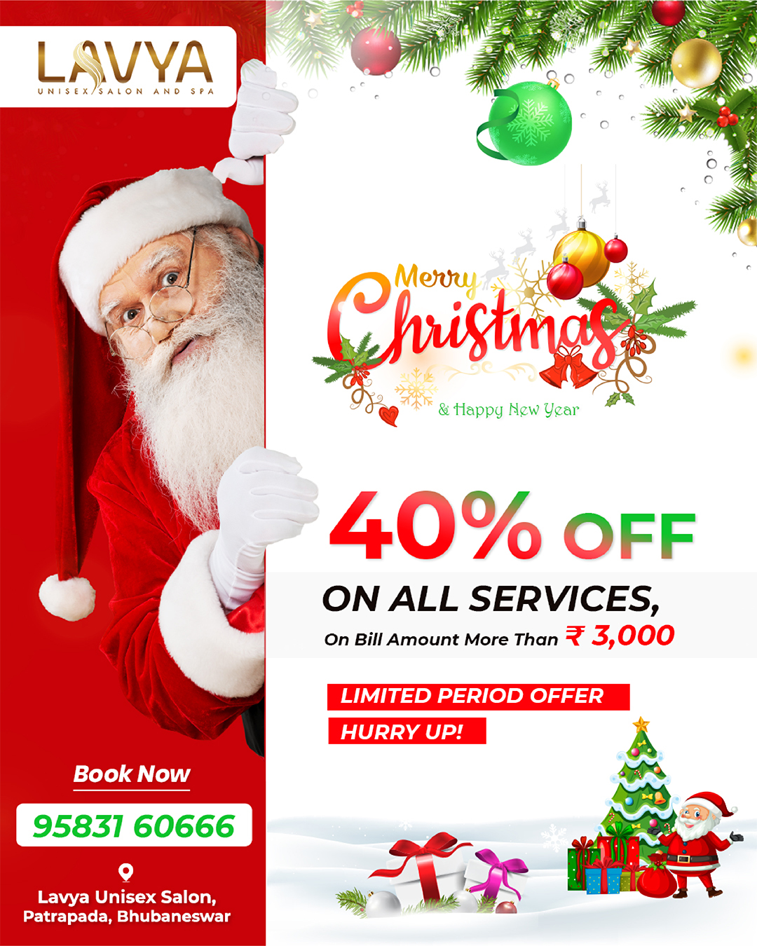 Lavya - 🎄 Christmas Special at Lavya Unisex Salon & Spa 🎅 💁‍♀️ Pamper ...