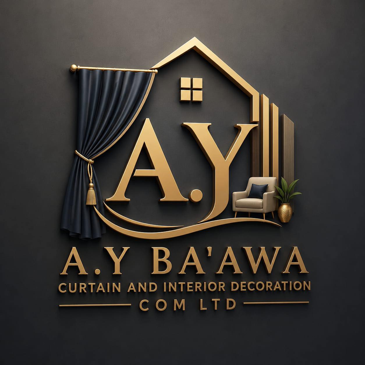 A.Y BA’AWA CURTAINS & INTERIOR DECORATION Kuna neman kyawawan labule ...