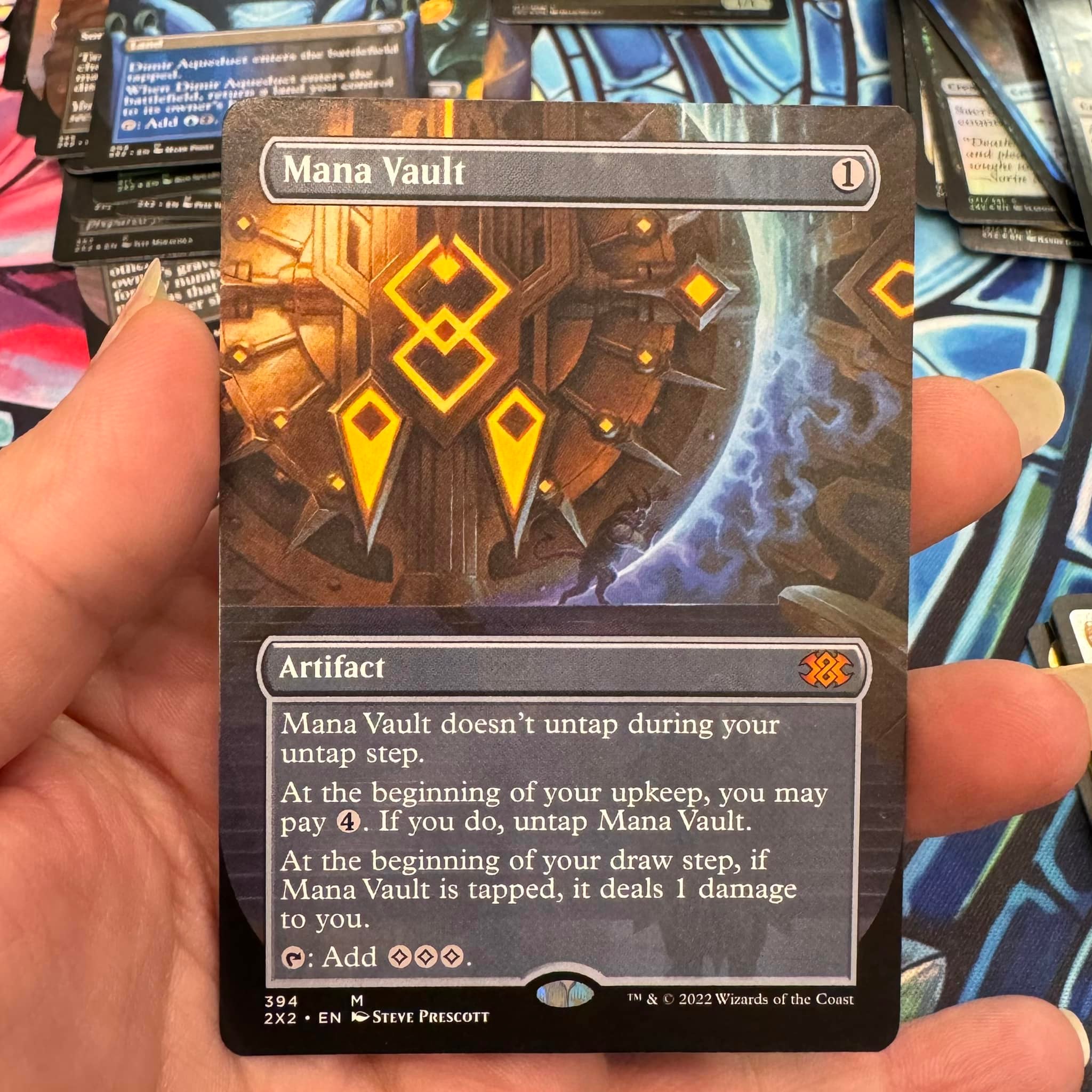 booster box double masters 2022 with two rares and two foil cards per pack (Foils can be of any rarity). Magic the Gathering Double Masters