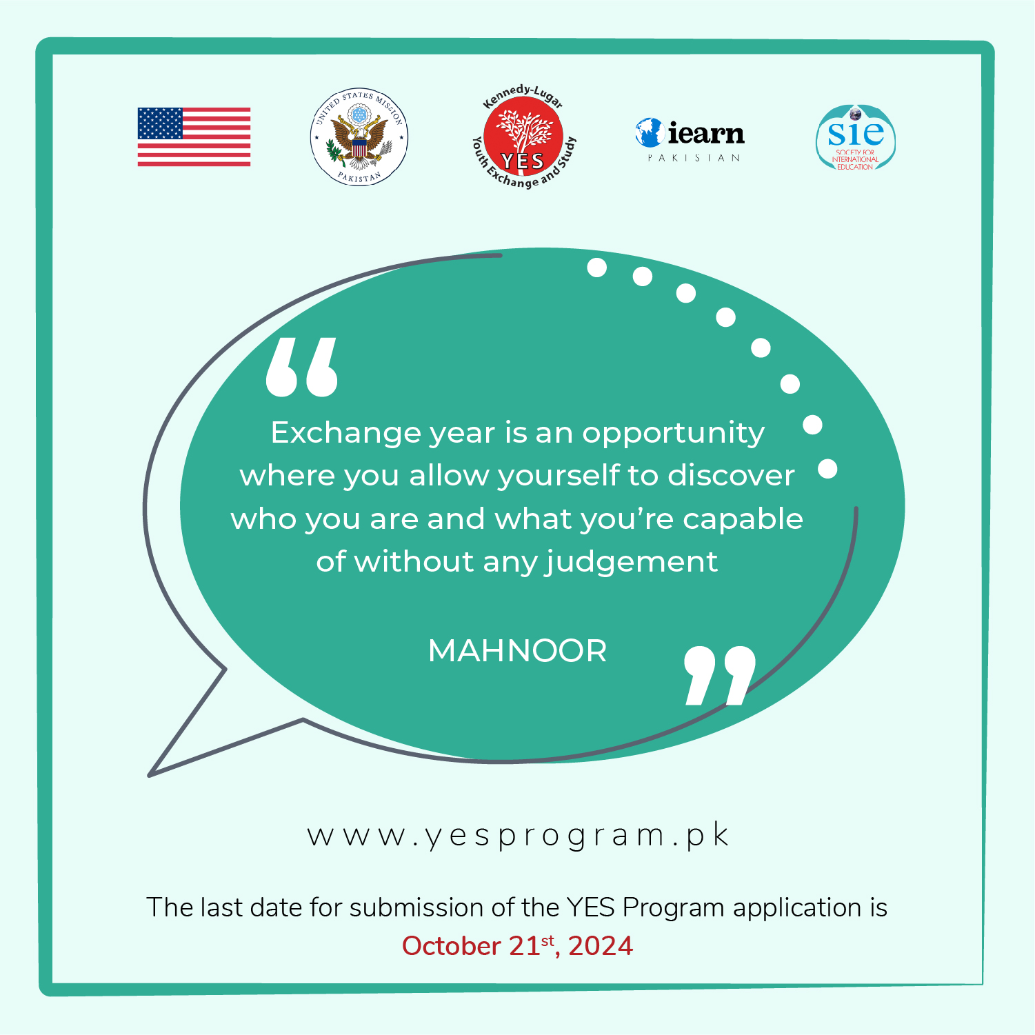 What do our... - Youth Exchange and Study Program - Pakistan