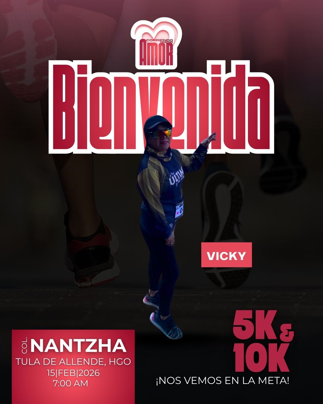 Corriendo - ️‍🔥 ¡Bienvenida, Vicky! Cada paso cuenta y tú ya eres parte ...