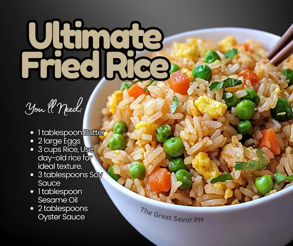 Asian Fried Rice #friedrice #fypageシ... - The GREAT Savor PH | Facebook