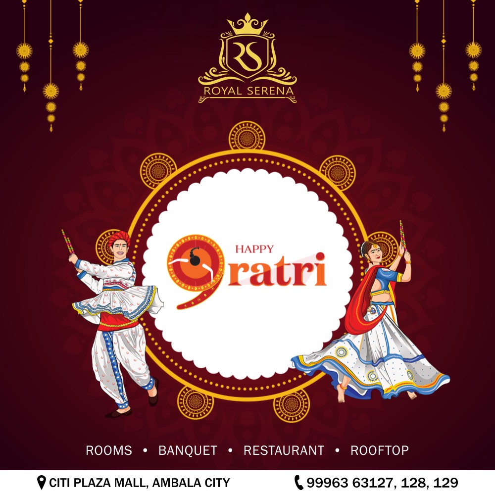 Royal Serena - May Maa Durga bestow you and your family...