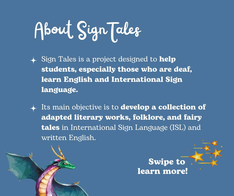 Sign Tales - Sign Tales is a project that brings adapted... | Facebook