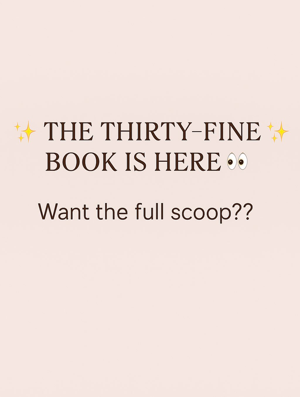 The Thirty-Fine Book is here! 80... - Thirty-Fine Podcast | Facebook