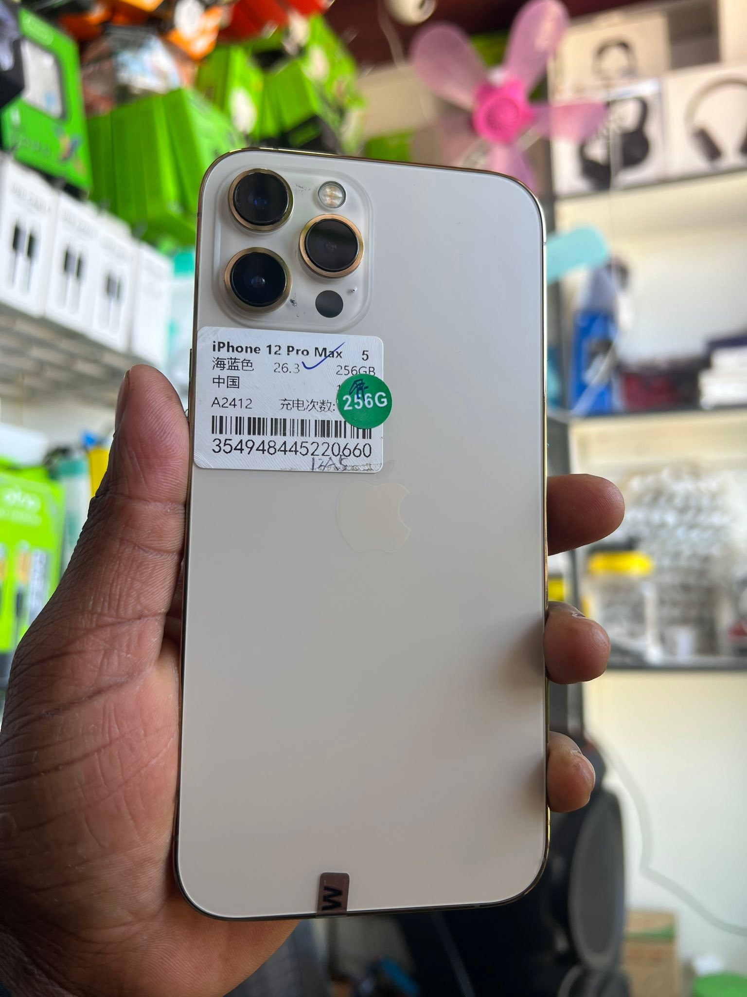 Fast deal iPhone 12 Pro Max 256gb Fully functional K6500 Battery 