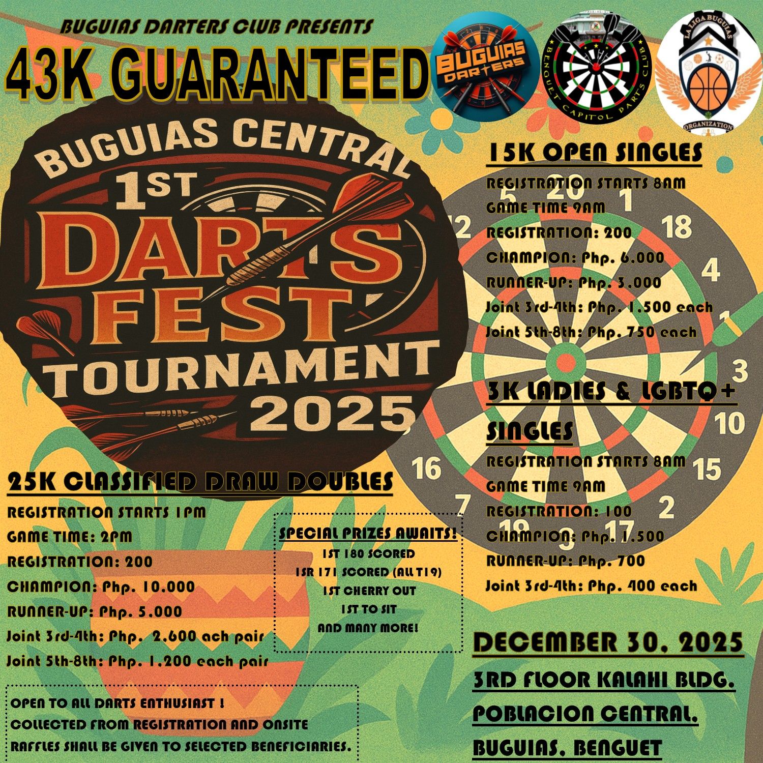 📢 Announcement Due to public... - Benguet Dart Events | Facebook