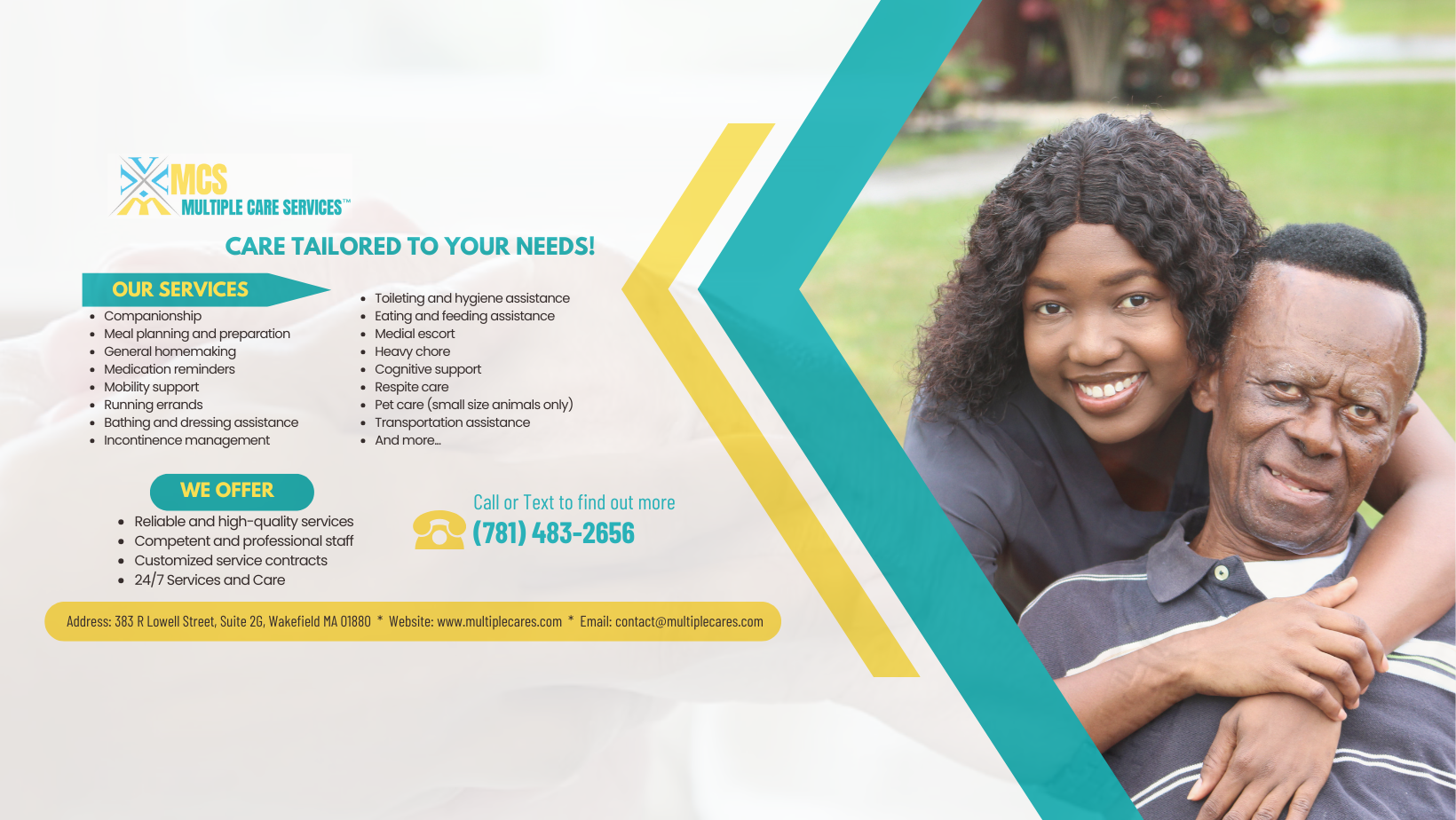 Multiple Care Services | Wakefield MA