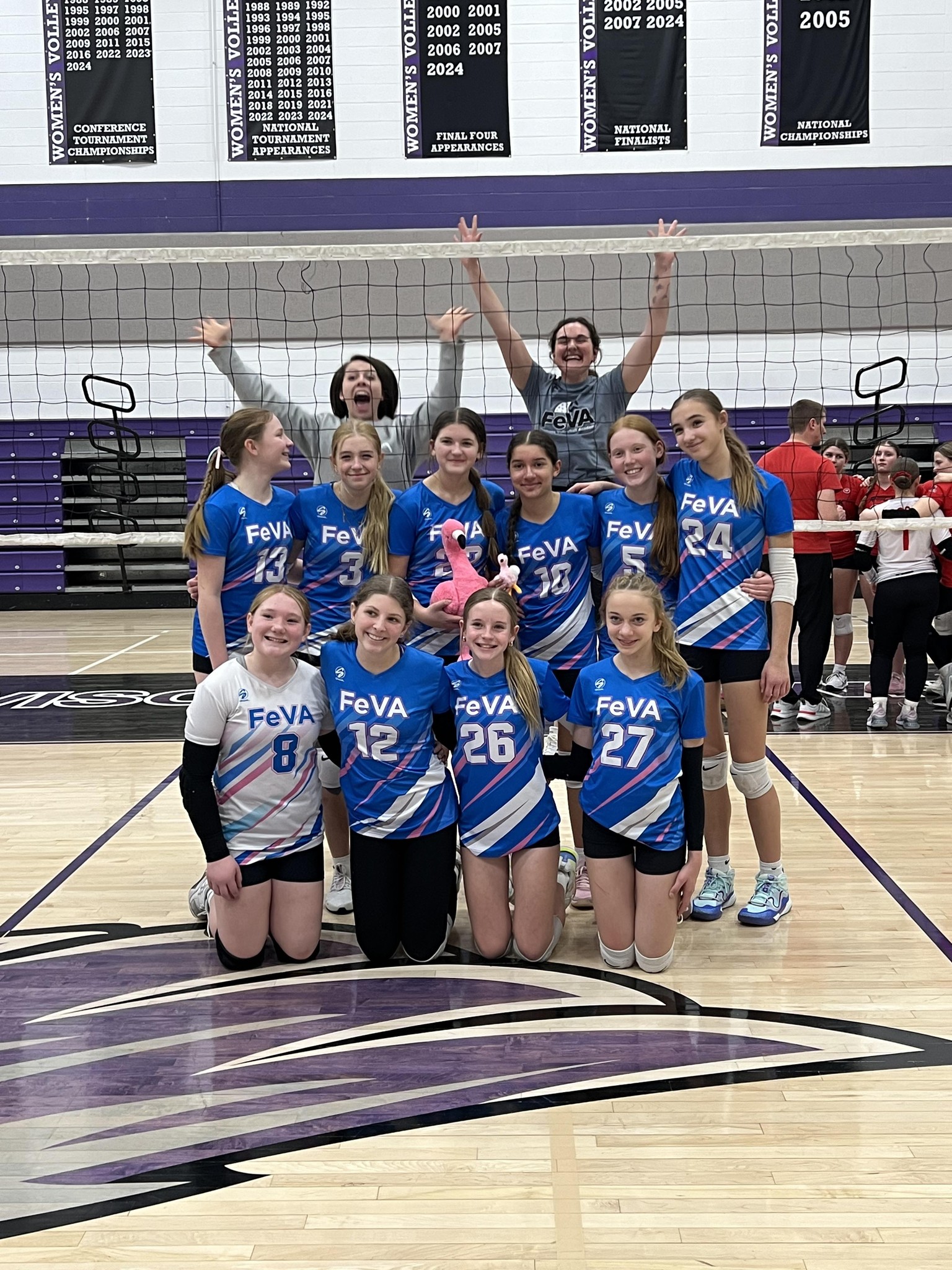 FEVA 13U Pink Team Holly/Kendra