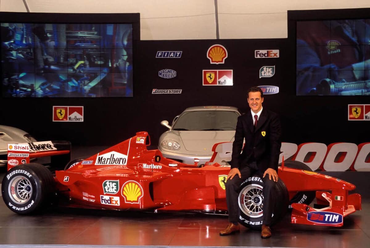 Ferrari wins 2000 F1 drivers' championship