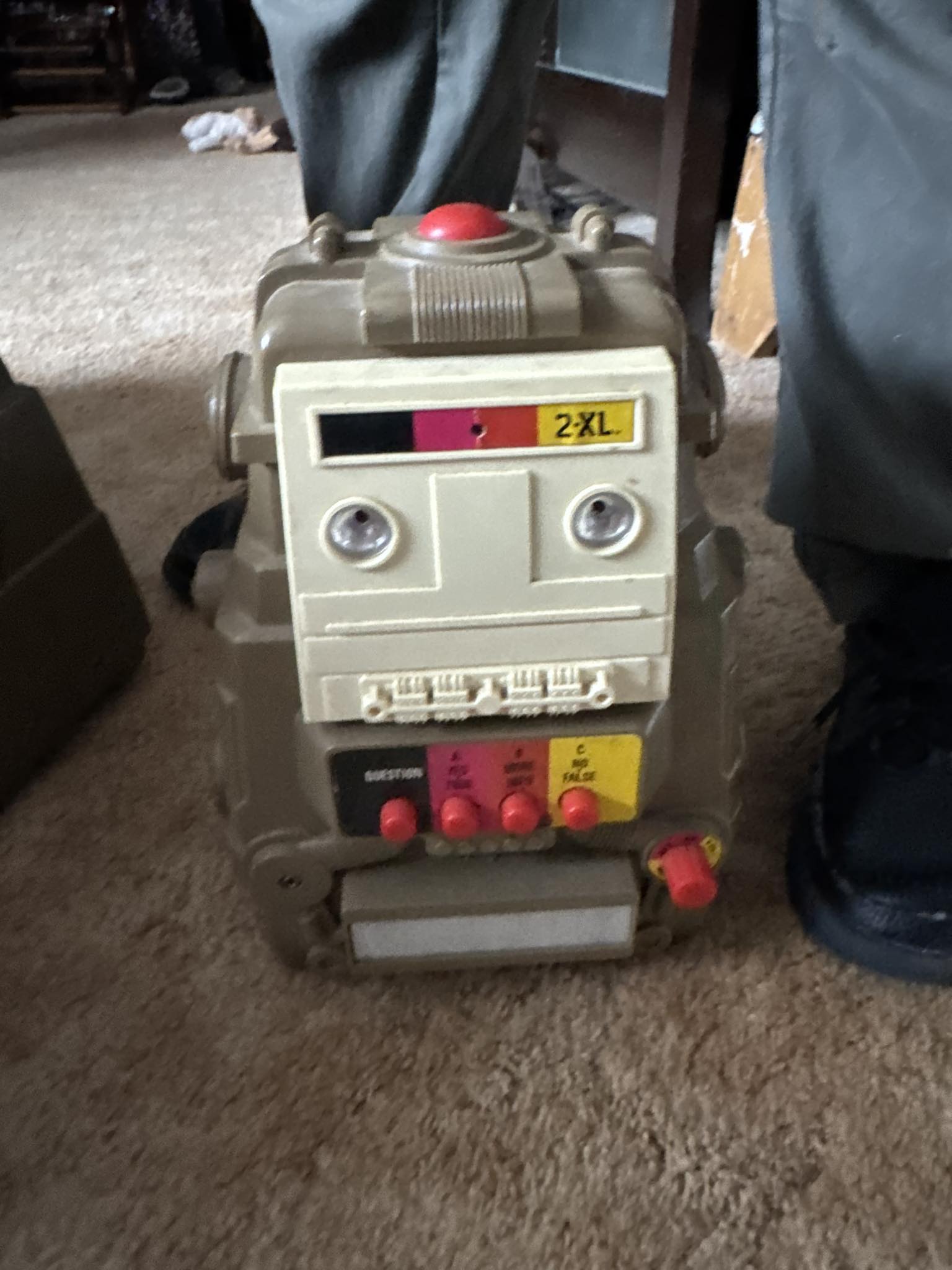 Adapter for Vintage MEGO 2XL Talking Robot 8 Track Tape