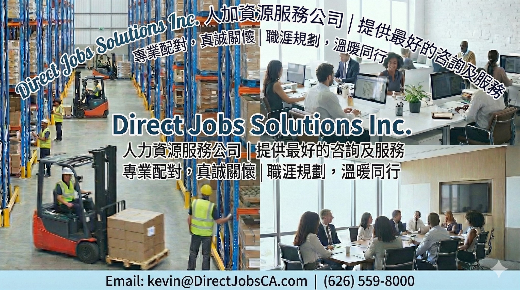 Direct Jobs 人力資源公司 | Riverside CA