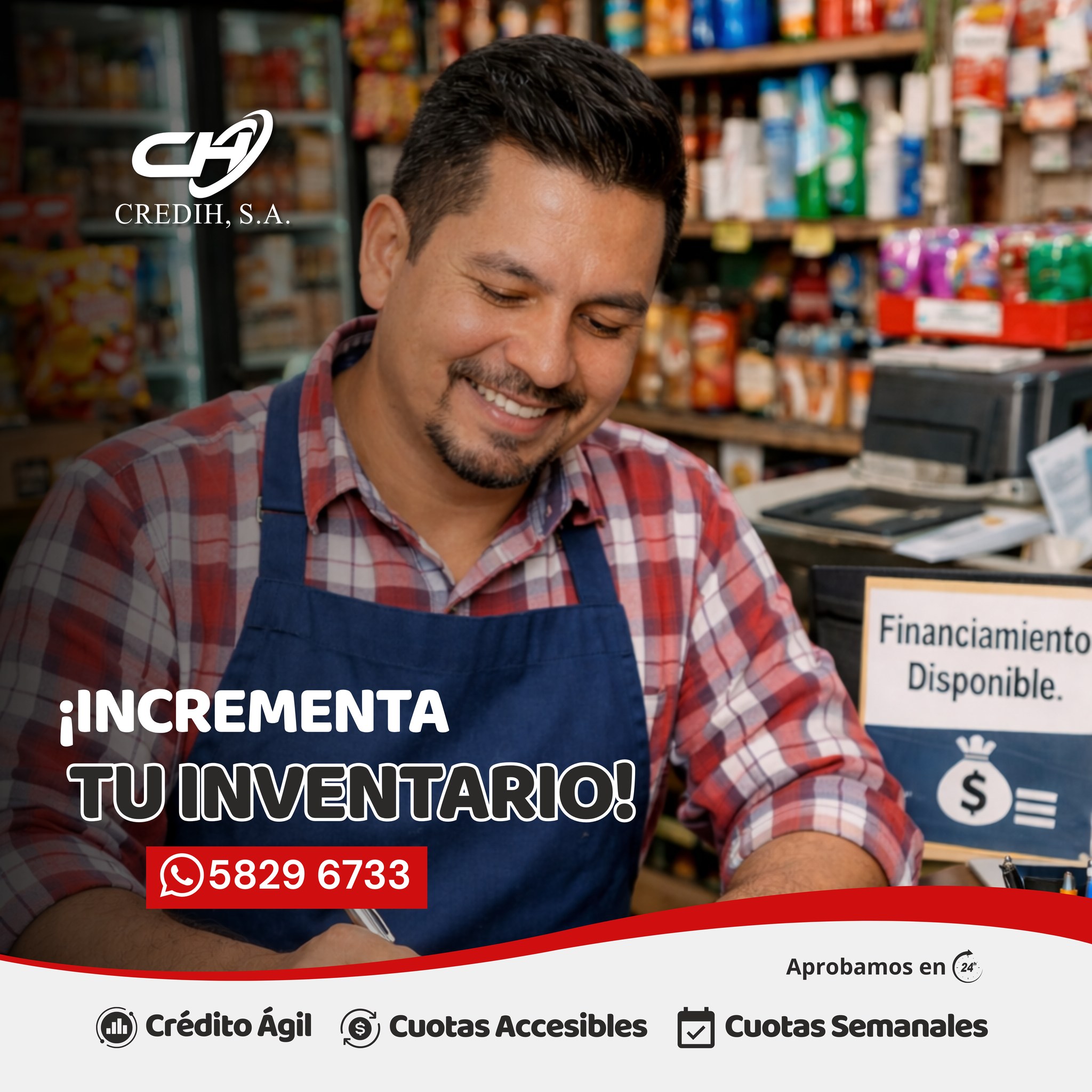 CrediH - 💰 ¡Solicita tu crédito con CREDIH, S.A.! 💼 ¿Tenés un negocio ...