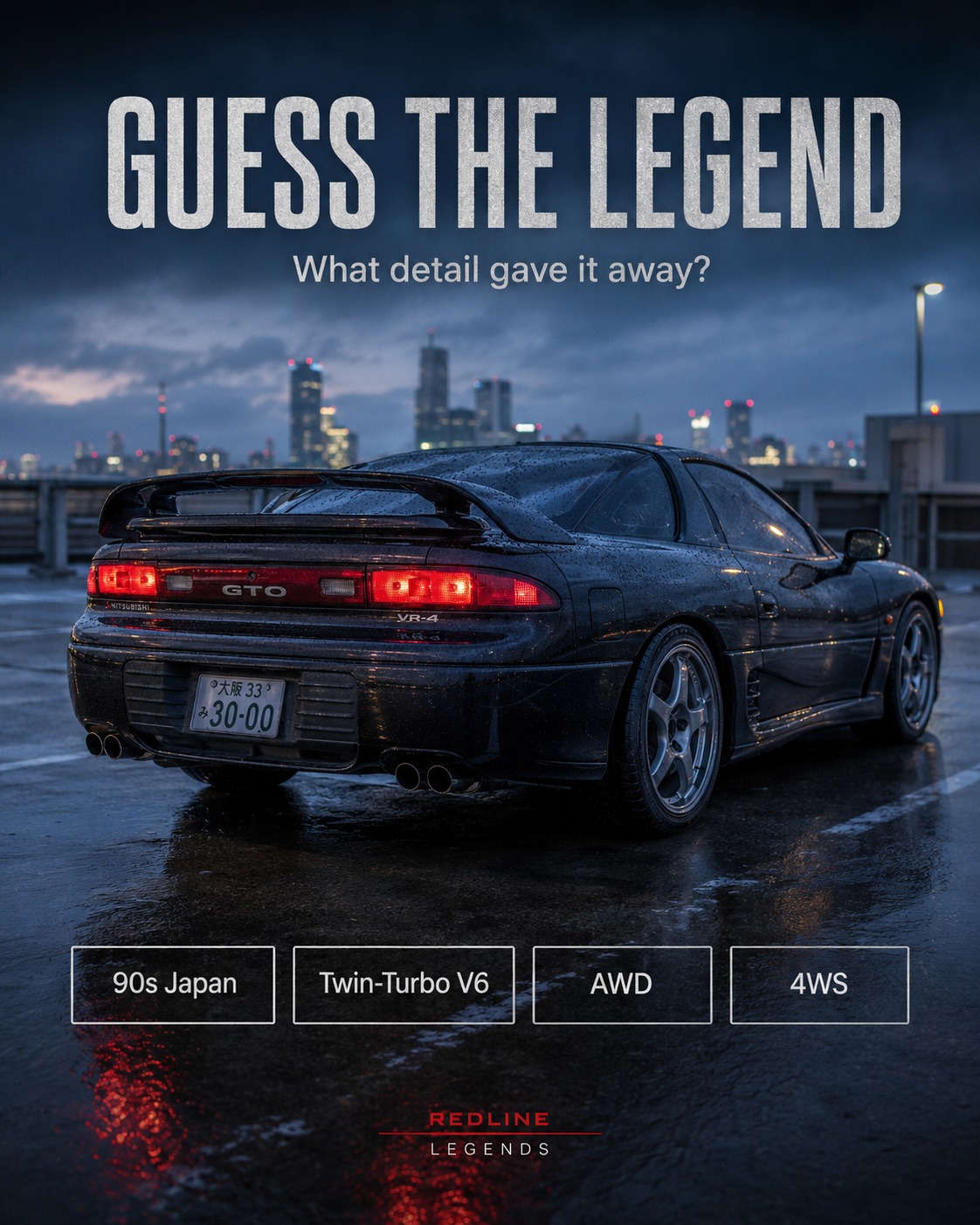 Forgotten JDM Legends: Mitsubishi GTO VR-4, Nissan 300ZX Twin