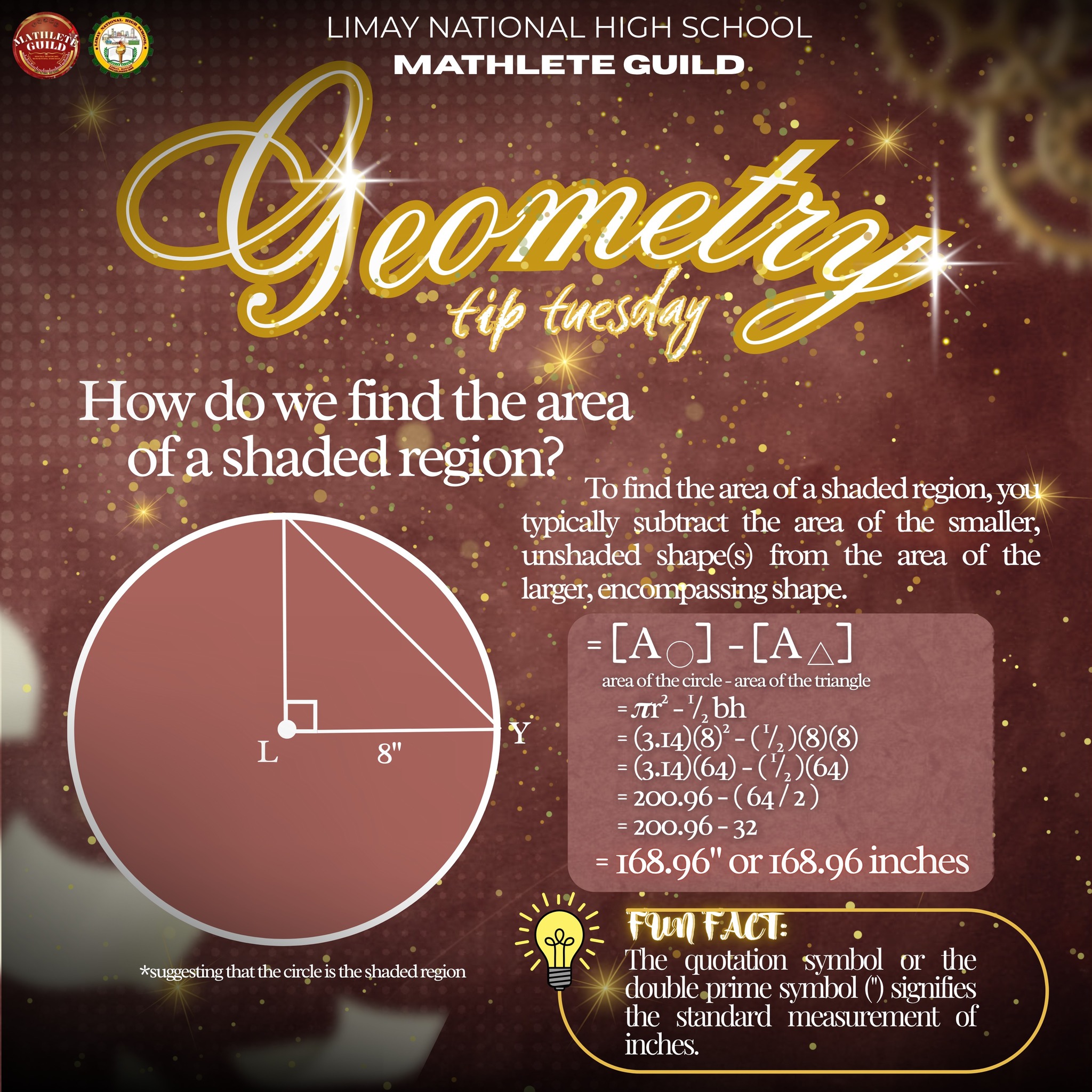📐 𝗚𝗲𝗼𝗺𝗲𝘁𝗿𝘆 𝗧𝗶𝗽... - Mathlete Guild - Limay NHS 2025-2026 | Facebook