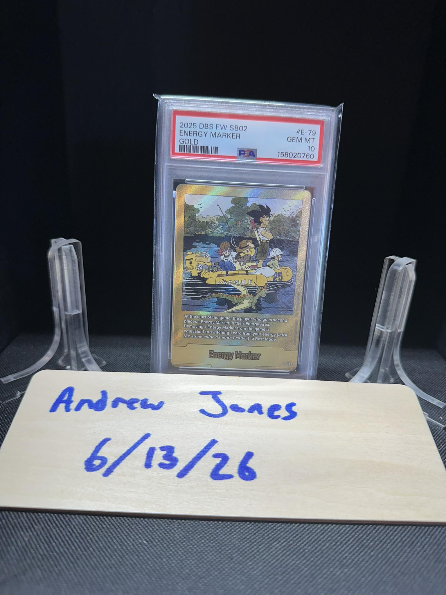 Gold Energy Marker E-79 Dragon Ball Super card for sale