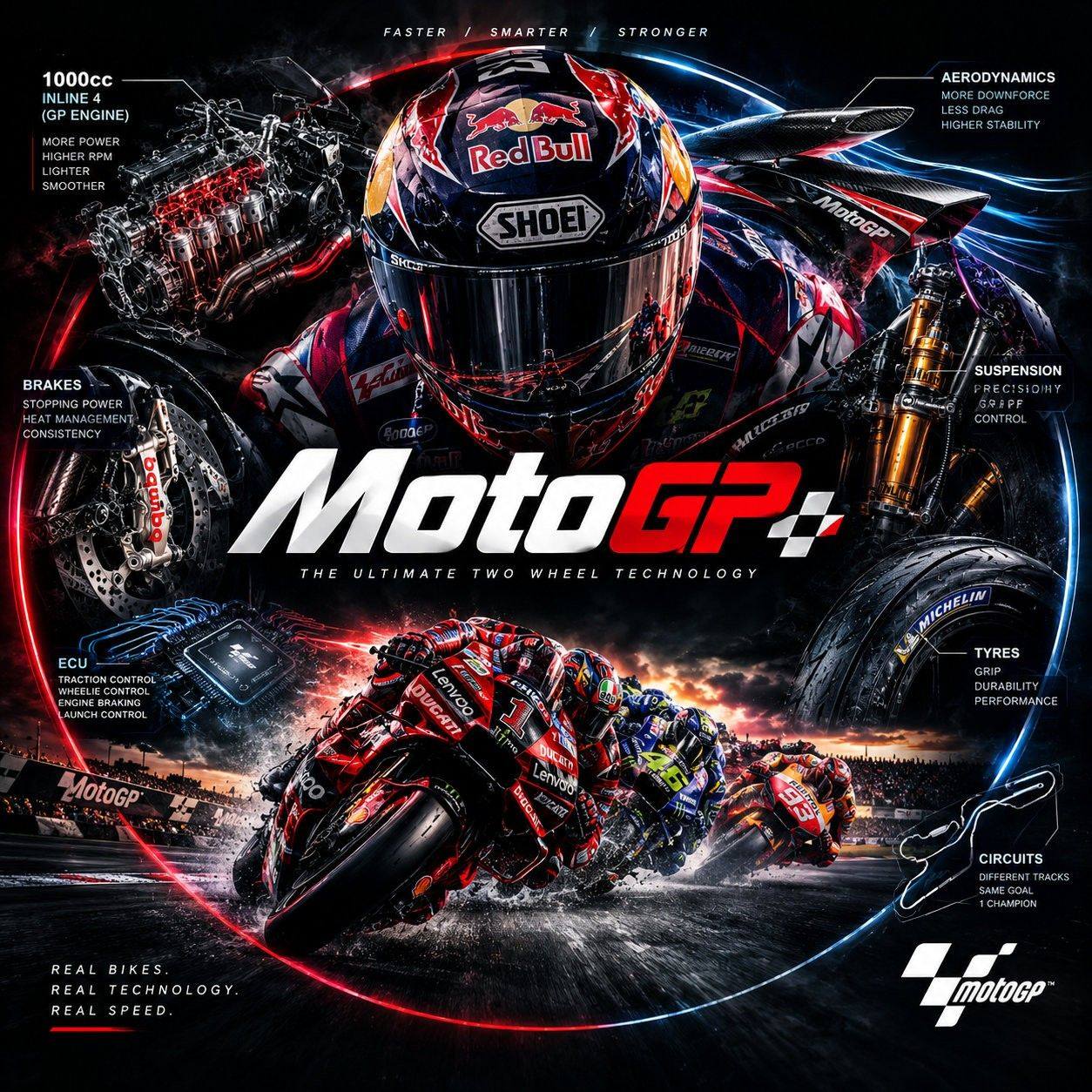 Ride-by-wire: no throttle cable, just a grip sensor, an ECU, small ...