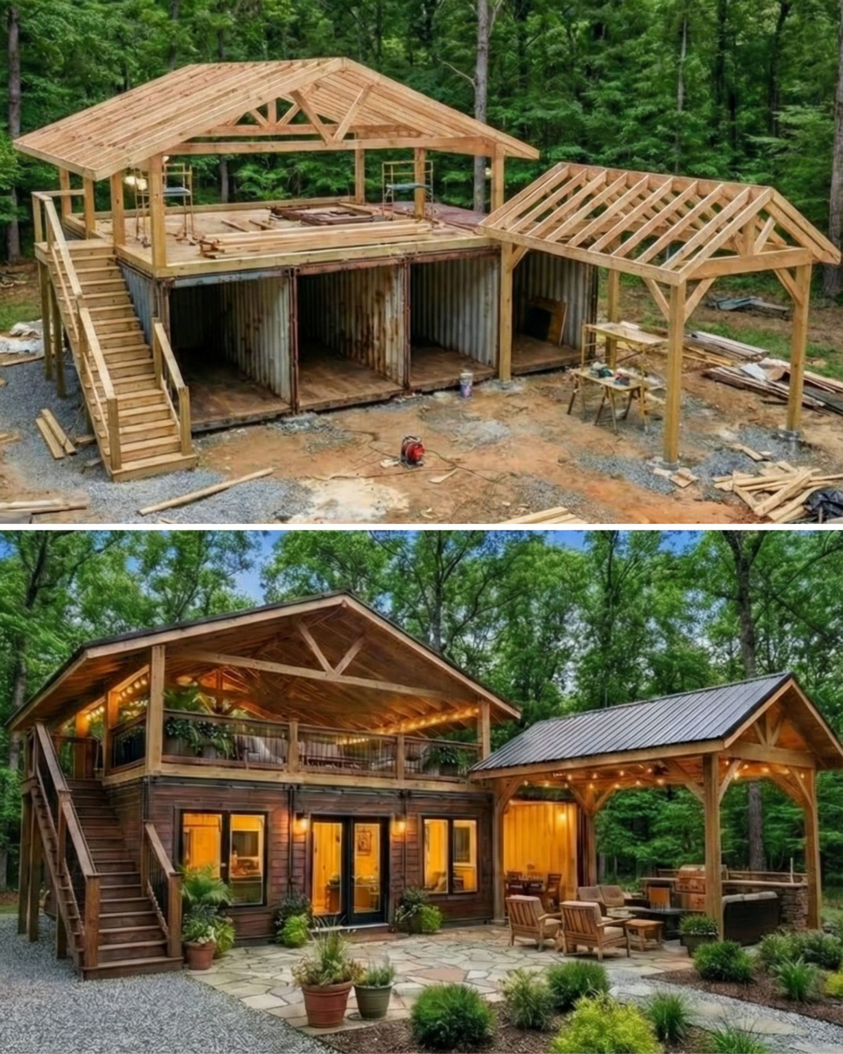Back - The Timber Canopy Retreat: Containers Reimagined At first glance ...
